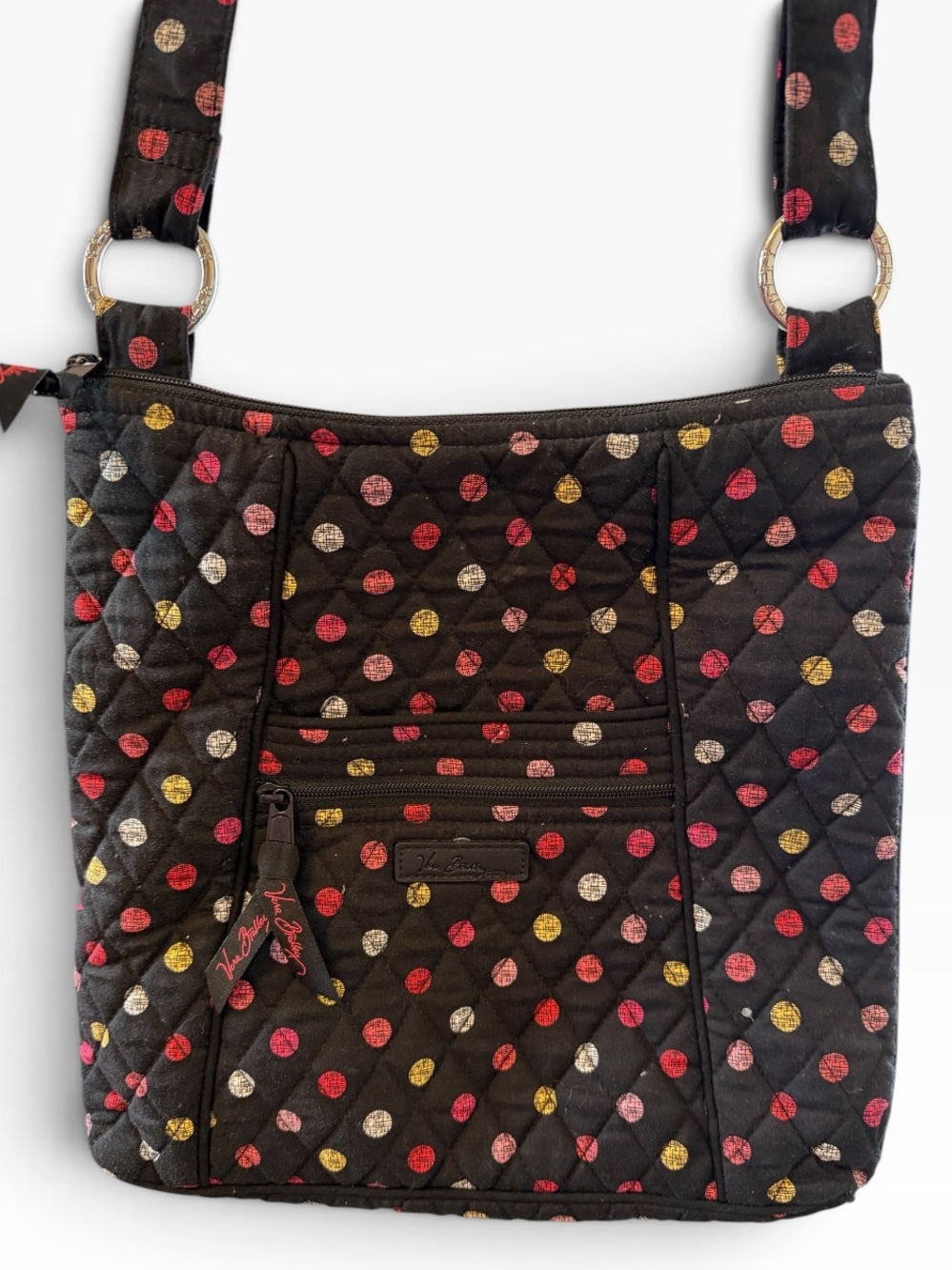 Vera Bradley Havana Dots Quilted Crossbody Bag